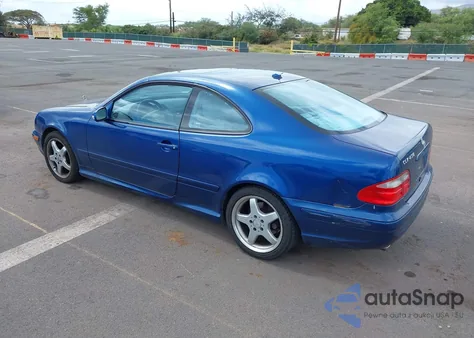2002 Mercedes-Benz Clk 430 из США, поврежденный, VIN WDBLJ70GX2F198469